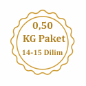 Fıstık Dolama 0,5 Kg Paket (14-15 Dilim)