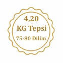 Özel Kare Baklava 4,20 Kg Tepsi ( 75-80+Tepsi Bedeli Dahildir)
