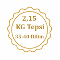 Özel Şöbiyet 2,15 Kg Tepsi ( 35-40 Dilim + Tepsi Bedeli Dahildir)