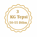 Burmalı Kadayıf 3 Kg Tepsi ( 50-55 Dilim + Tepsi Bedeli Dahildir.)