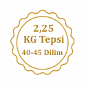 Özel Kare Baklava 2,25 Kg (40-45+Tepsi bedeli dahildir )
