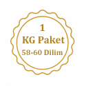 Jelatinli Fıstık Ezmesi 1 Kg Paket (58-60Dilim)