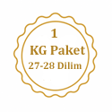 Silindir Fıstık 1 Kg Paket (27-28 Dilim)