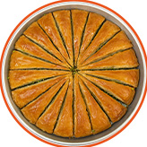 Carrot Slice Tray Baklava